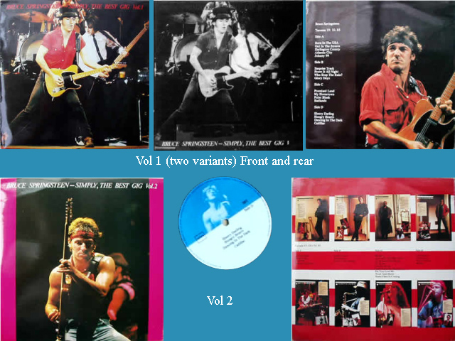 Bruce Springsteen - SIMPLY THE BEST GIG VOL 1 AND 2